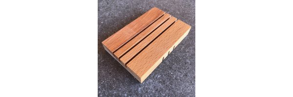 Holz-Seifenschalen