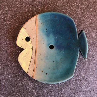 Keramik-Seifenschale - Fisch